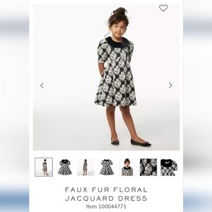 NWT Janie and Jack Jacquard Dress and Leggings Set